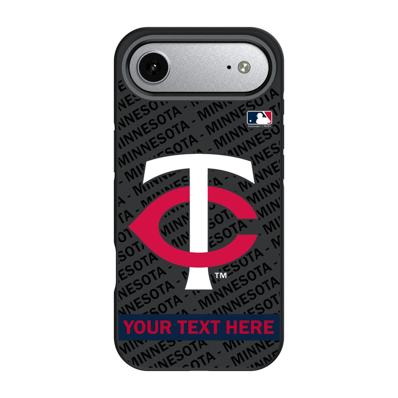 Minnesota Twins Personalized Tilt iPhone Bump Phone Case for Apple iPhone
