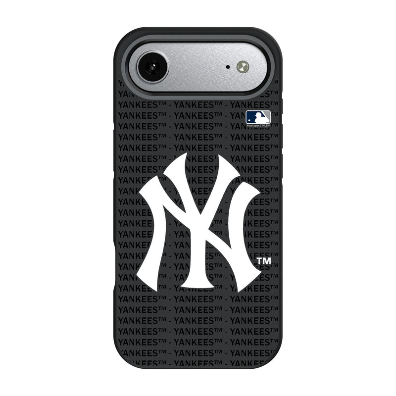New York Yankees Text Backdrop iPhone Bump Phone Case for Apple iPhone
