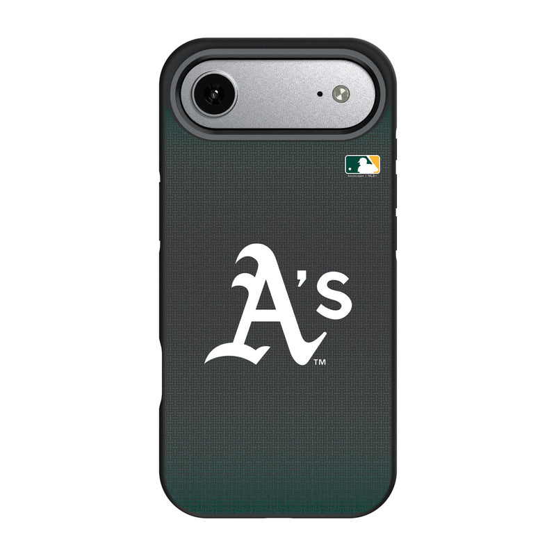 Oakland Athletics Linen iPhone Bump Phone Case for Apple iPhone