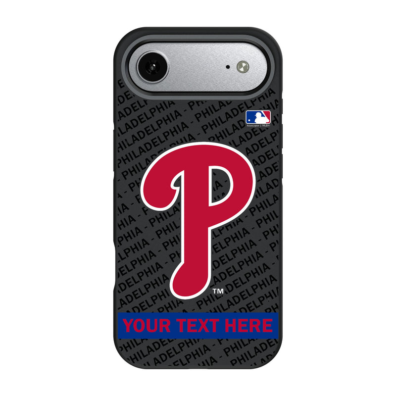 Philadelphia Phillies Personalized Tilt iPhone Bump Phone Case for Apple iPhone