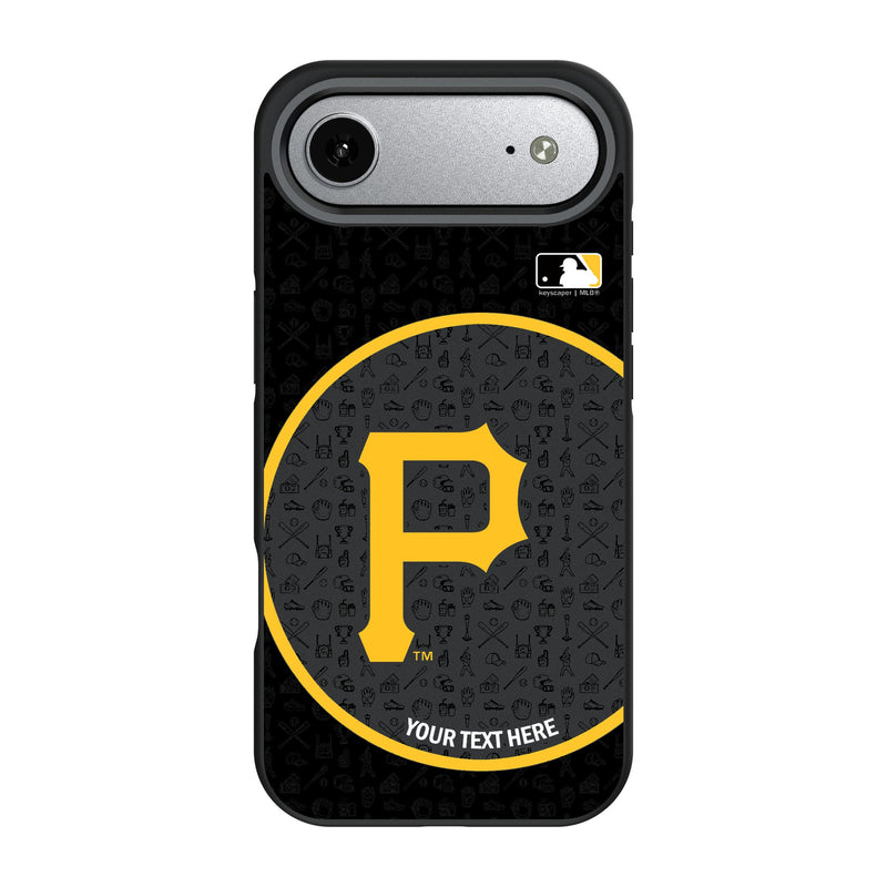 Pittsburgh Pirates Personalized Circle iPhone Bump Phone Case for Apple iPhone
