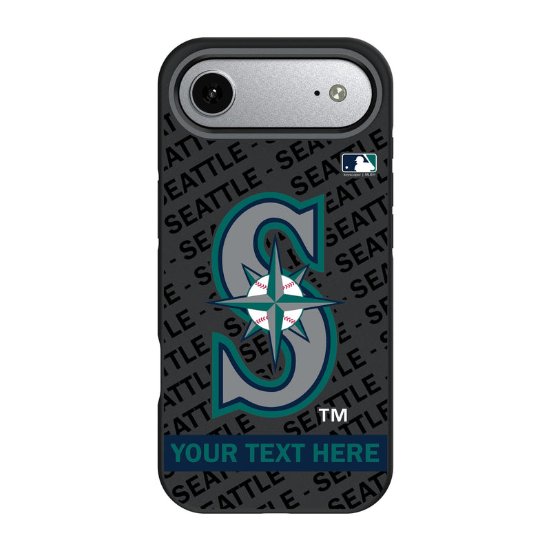 Seattle Mariners Personalized Tilt iPhone Bump Phone Case for Apple iPhone