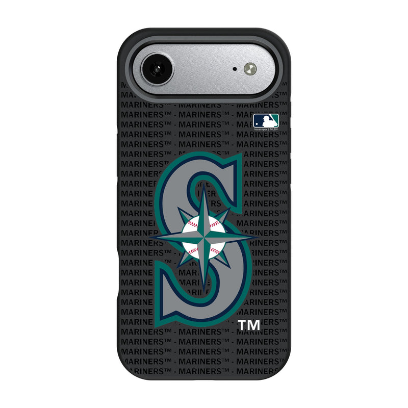 Seattle Mariners Text Backdrop iPhone Bump Phone Case for Apple iPhone