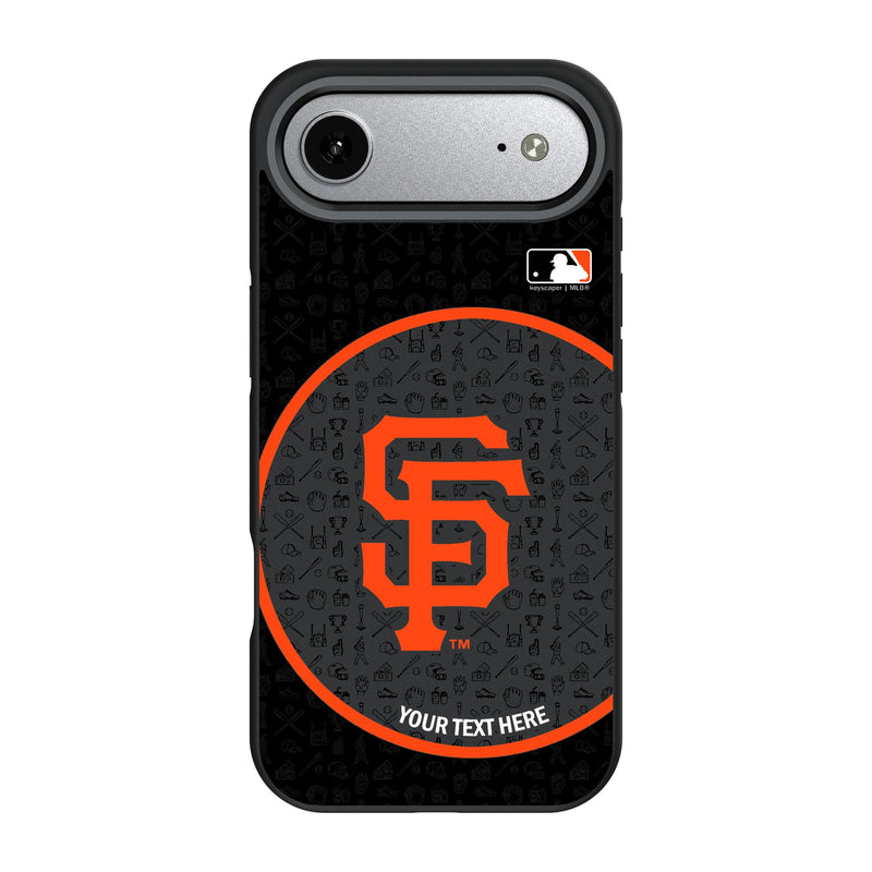 San Francisco Giants Personalized Circle iPhone Bump Phone Case for Apple iPhone