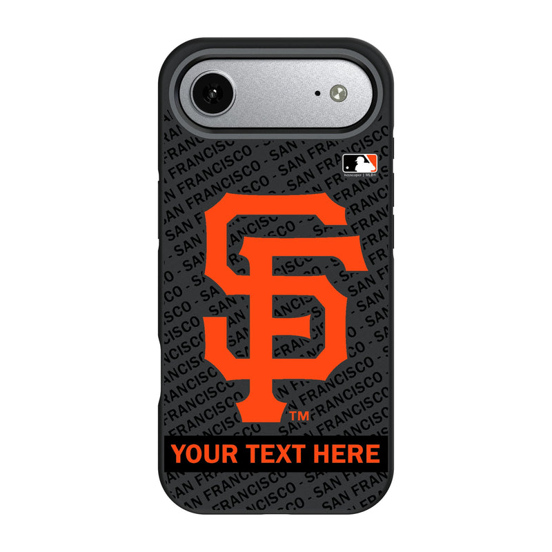 San Francisco Giants Personalized Tilt iPhone Bump Phone Case for Apple iPhone
