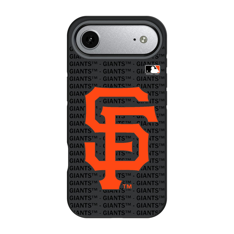 San Francisco Giants Text Backdrop iPhone Bump Phone Case for Apple iPhone