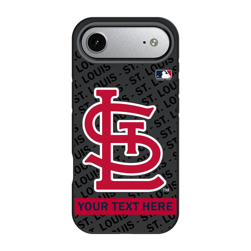 St Louis Cardinals Personalized Tilt iPhone Bump Phone Case for Apple iPhone