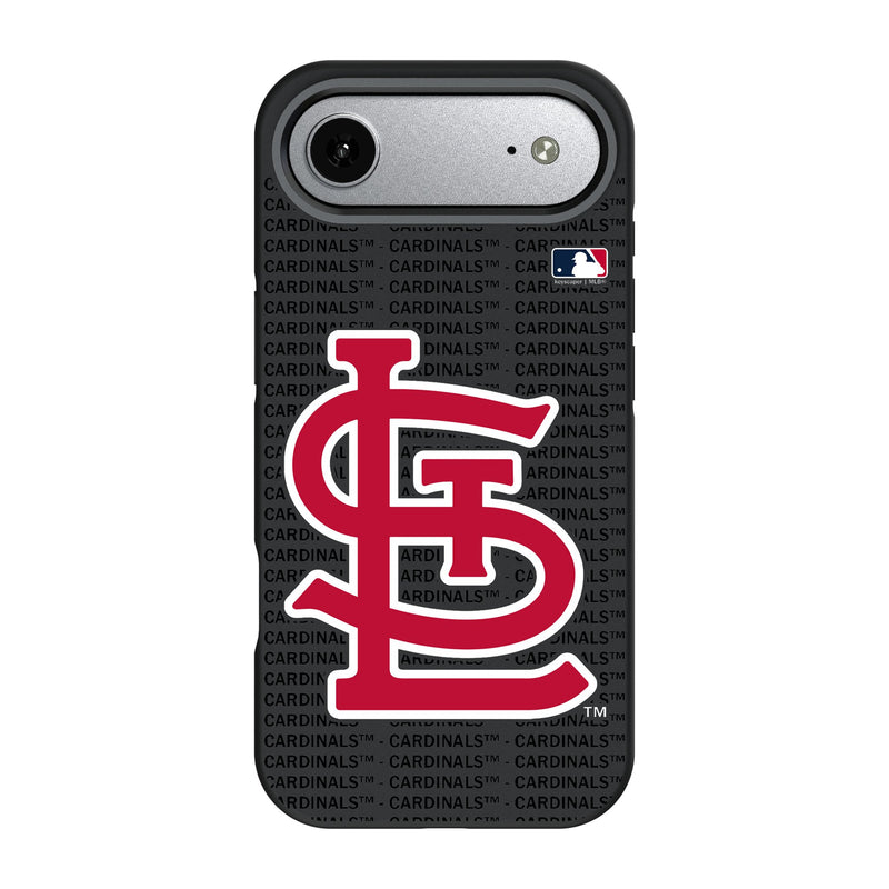 St Louis Cardinals Text Backdrop iPhone Bump Phone Case for Apple iPhone