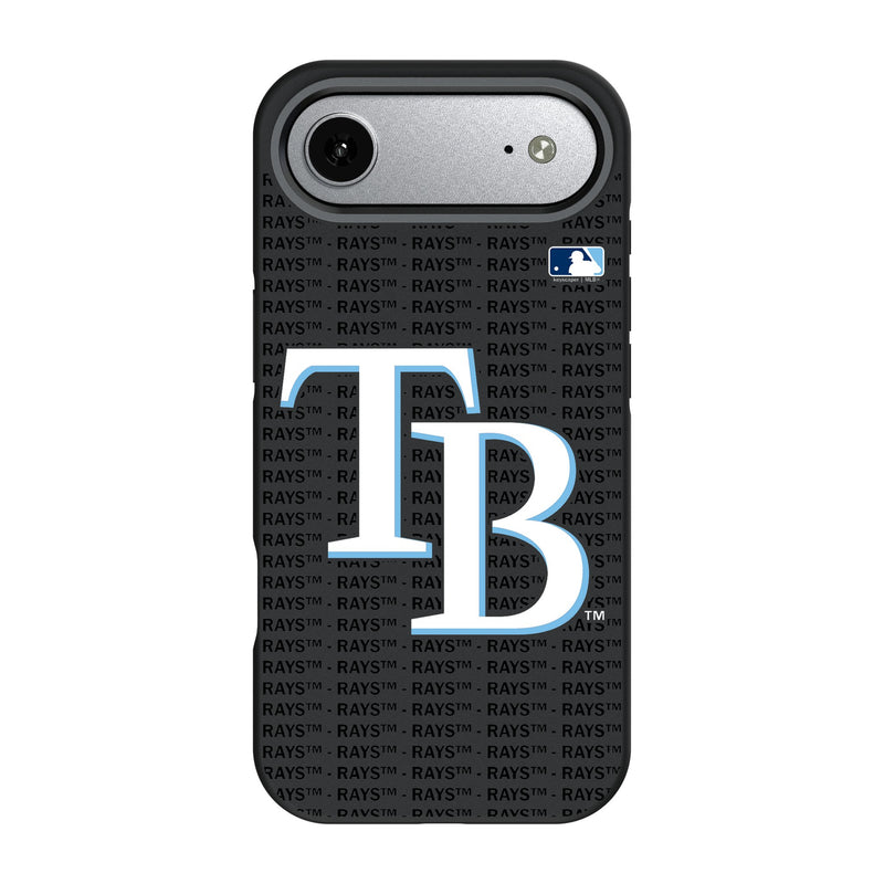 Tampa Bay Rays Text Backdrop iPhone Bump Phone Case for Apple iPhone