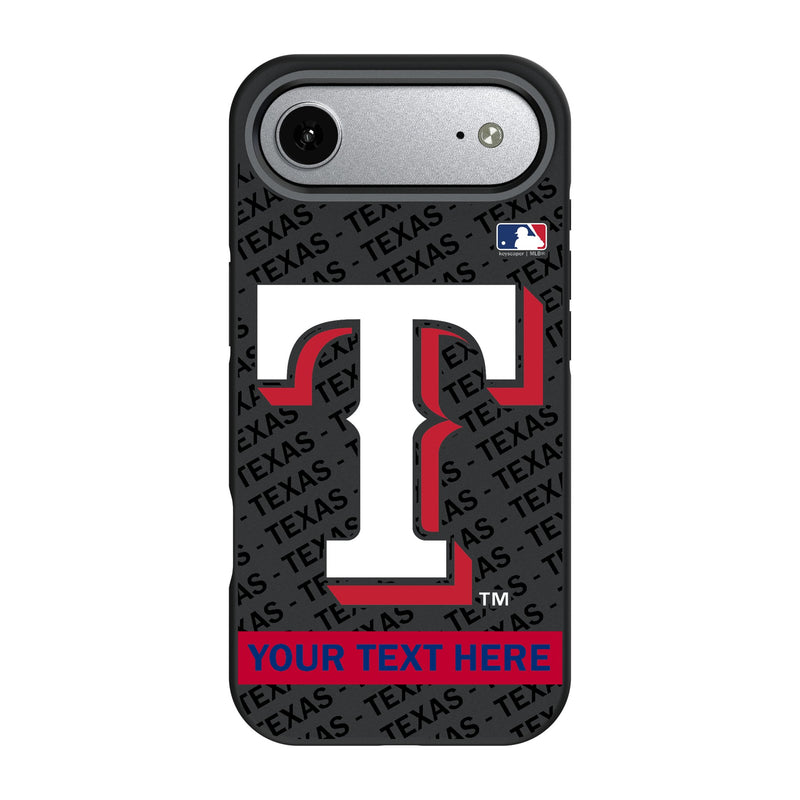 Texas Rangers Personalized Tilt iPhone Bump Phone Case for Apple iPhone
