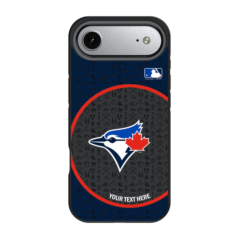 Toronto Blue Jays Personalized Circle iPhone Bump Phone Case for Apple iPhone