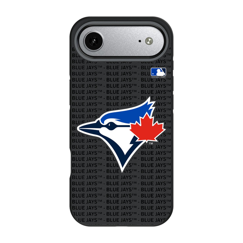 Toronto Blue Jays Text Backdrop iPhone Bump Phone Case for Apple iPhone