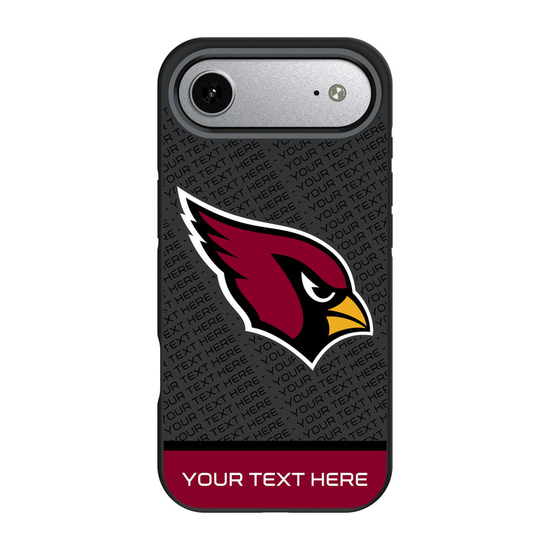 Arizona Cardinals Personalized EndZone Plus iPhone Bump Phone Case for Apple iPhone