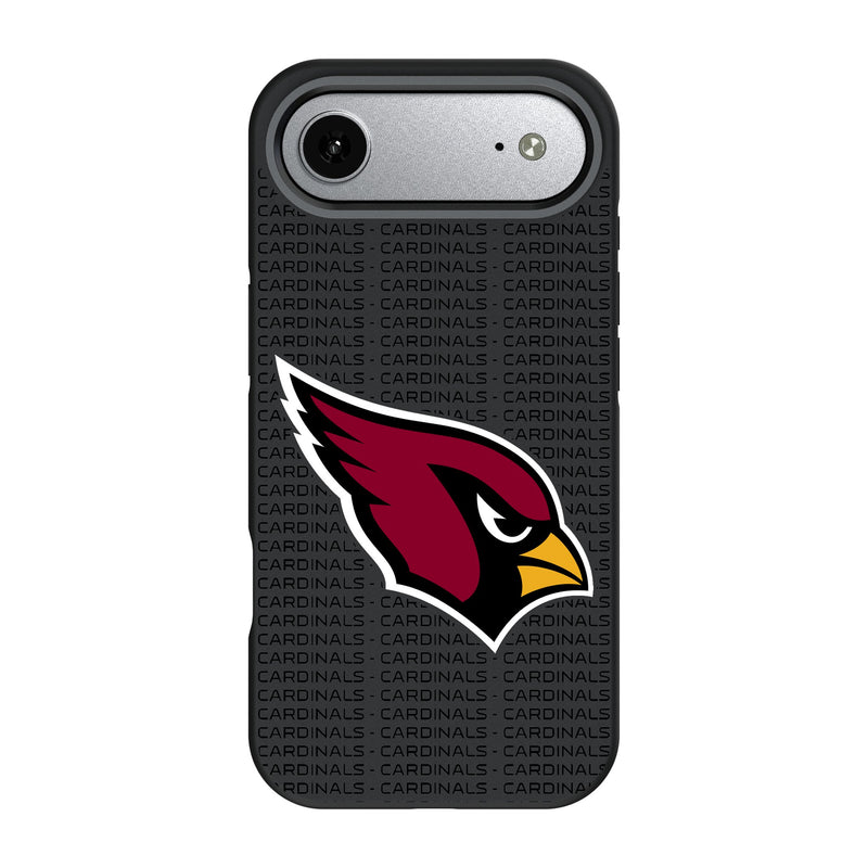 Arizona Cardinals Text Backdrop iPhone Bump Phone Case for Apple iPhone