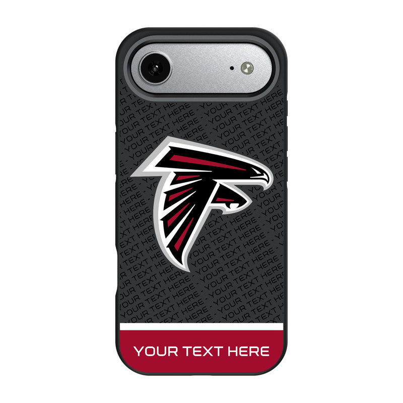 Atlanta Falcons Personalized EndZone Plus iPhone Bump Phone Case for Apple iPhone