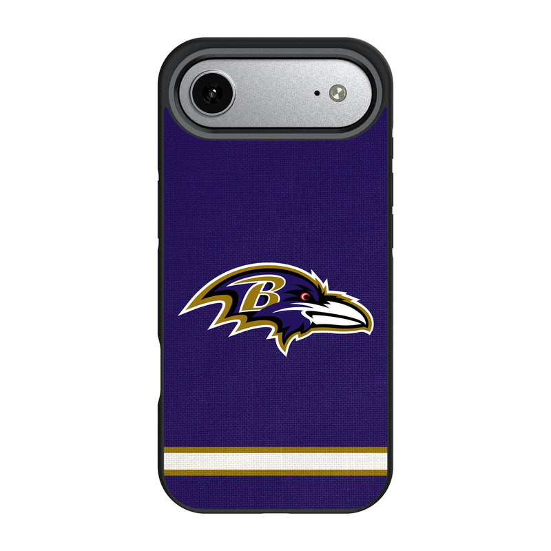 Baltimore Ravens Stripe iPhone Bump Phone Case for Apple iPhone