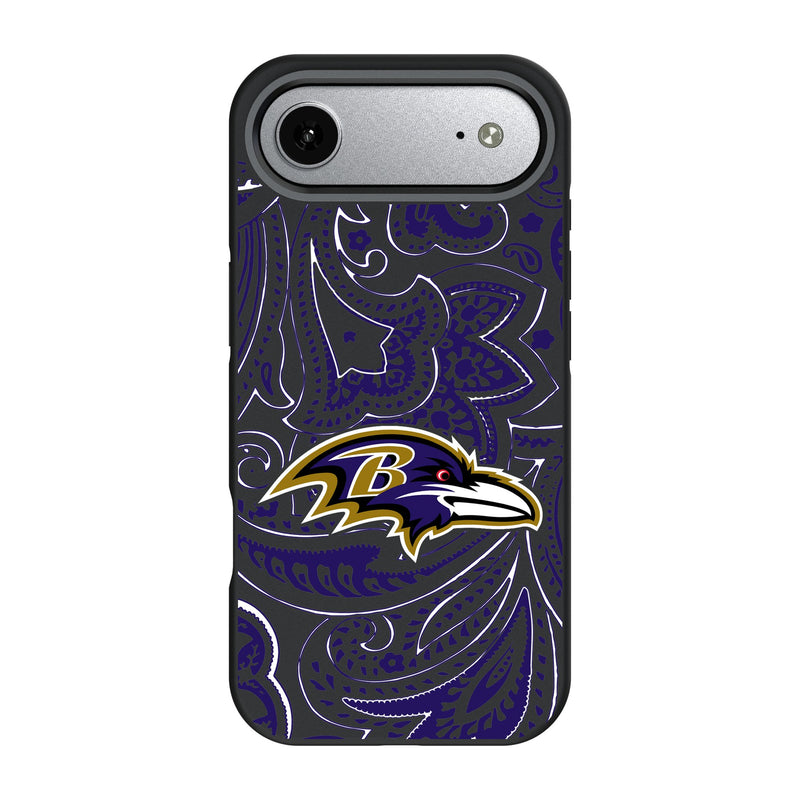 Baltimore Ravens Paisley iPhone Bump Phone Case for Apple iPhone