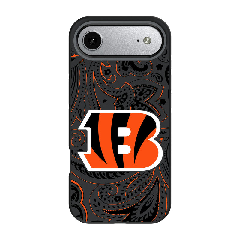 Cincinnati Bengals Paisley iPhone Bump Phone Case for Apple iPhone