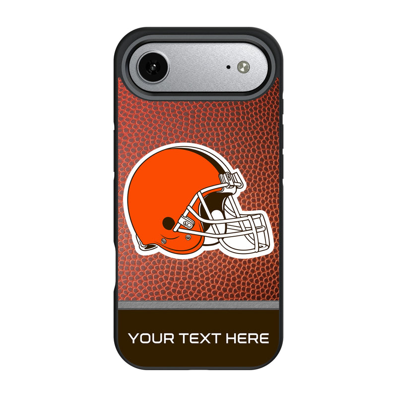 Cleveland Browns Personalized Football iPhone Bump Phone Case for Apple iPhone