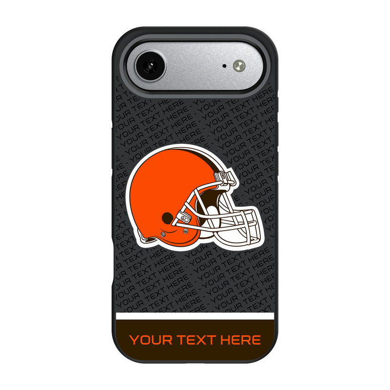 Cleveland Browns Personalized EndZone Plus iPhone Bump Phone Case for Apple iPhone