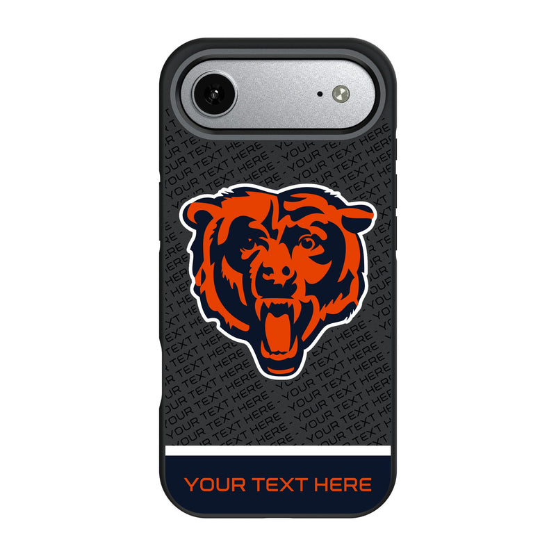 Chicago Bears Personalized EndZone Plus iPhone Bump Phone Case for Apple iPhone