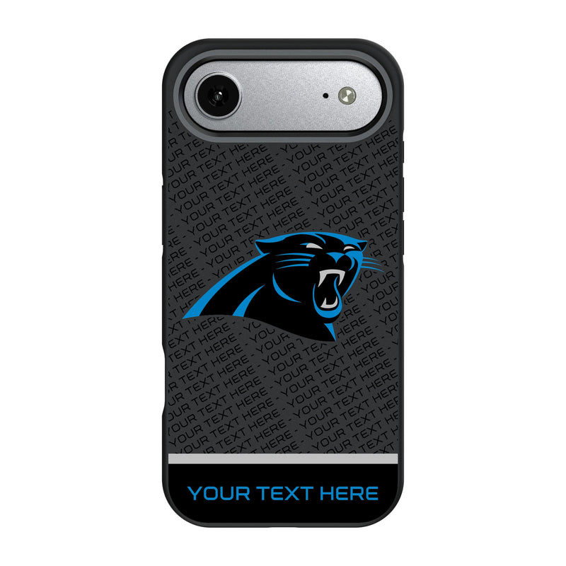 Carolina Panthers Personalized EndZone Plus iPhone Bump Phone Case for Apple iPhone