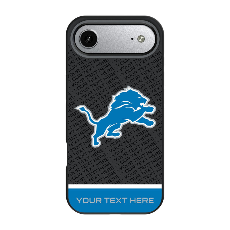 Detroit Lions Personalized EndZone Plus iPhone Bump Phone Case for Apple iPhone