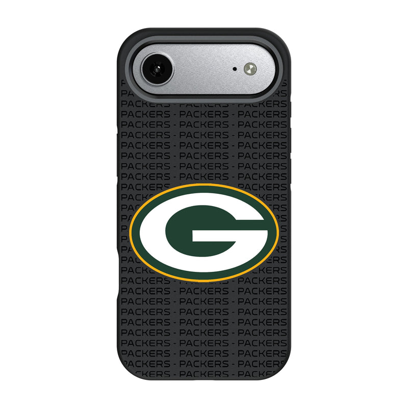 Green Bay Packers Text Backdrop iPhone Bump Phone Case for Apple iPhone