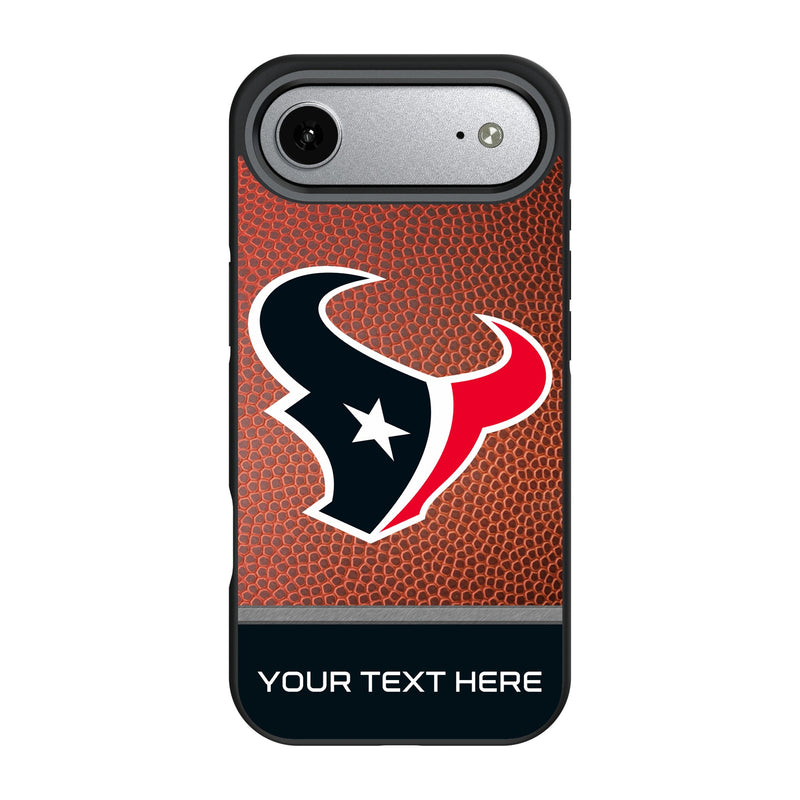 Houston Texans Personalized Football iPhone Bump Phone Case for Apple iPhone