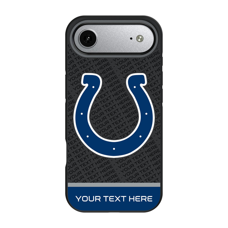 Indianapolis Colts Personalized EndZone Plus iPhone Bump Phone Case for Apple iPhone