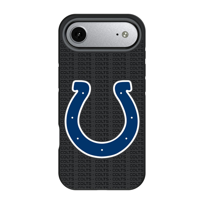Indianapolis Colts Text Backdrop iPhone Bump Phone Case for Apple iPhone