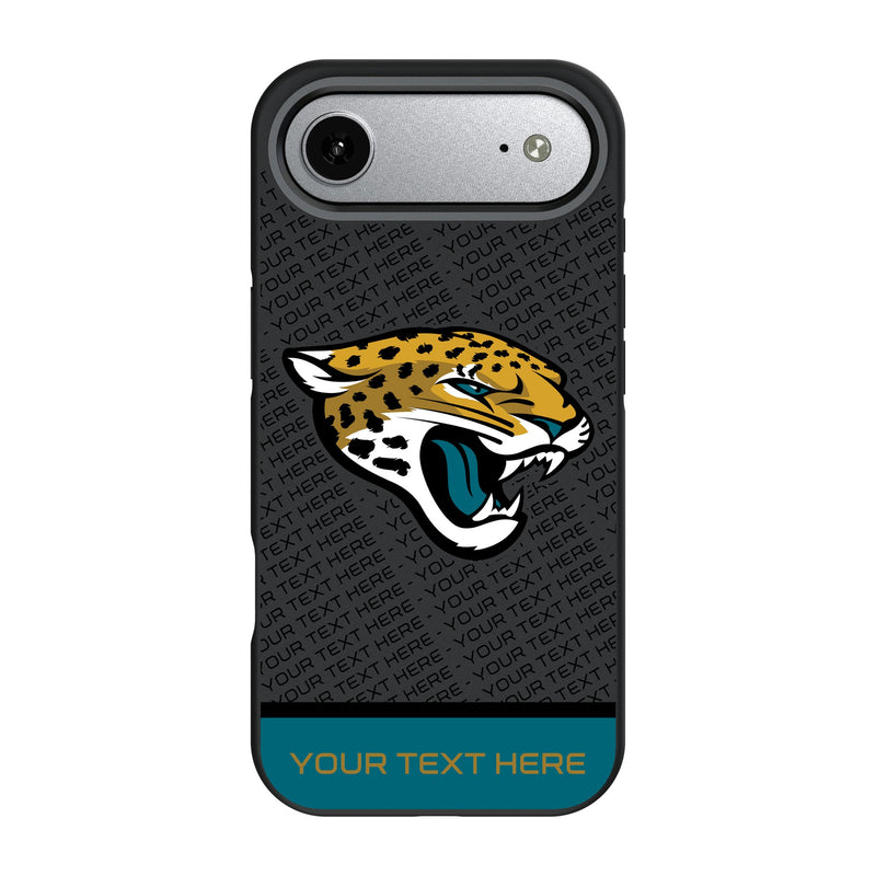 Jacksonville Jaguars Personalized EndZone Plus iPhone Bump Phone Case for Apple iPhone