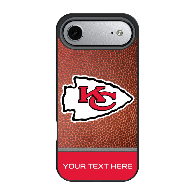 Kansas City Chiefs Personalized Football iPhone Bump Phone Case for Apple iPhone