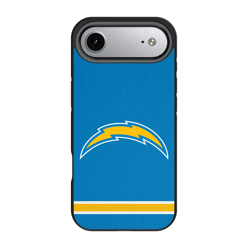 Los Angeles Chargers Stripe iPhone Bump Phone Case for Apple iPhone
