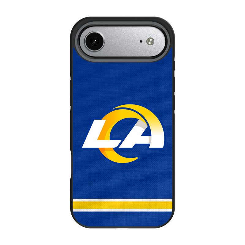 Los Angeles Rams Stripe iPhone Bump Phone Case for Apple iPhone