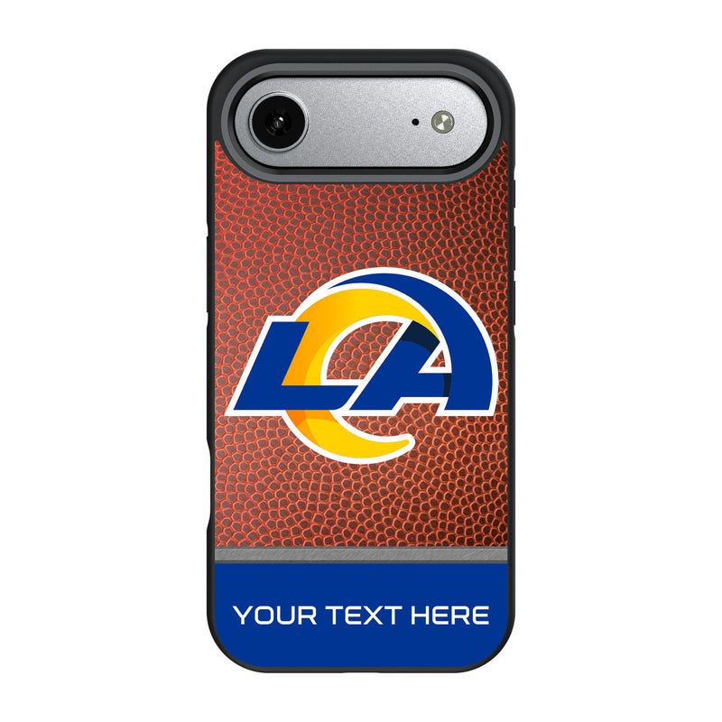 Los Angeles Rams Personalized Football iPhone Bump Phone Case for Apple iPhone