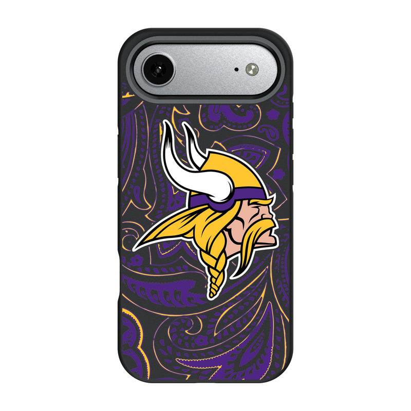 Minnesota Vikings Paisley iPhone Bump Phone Case for Apple iPhone