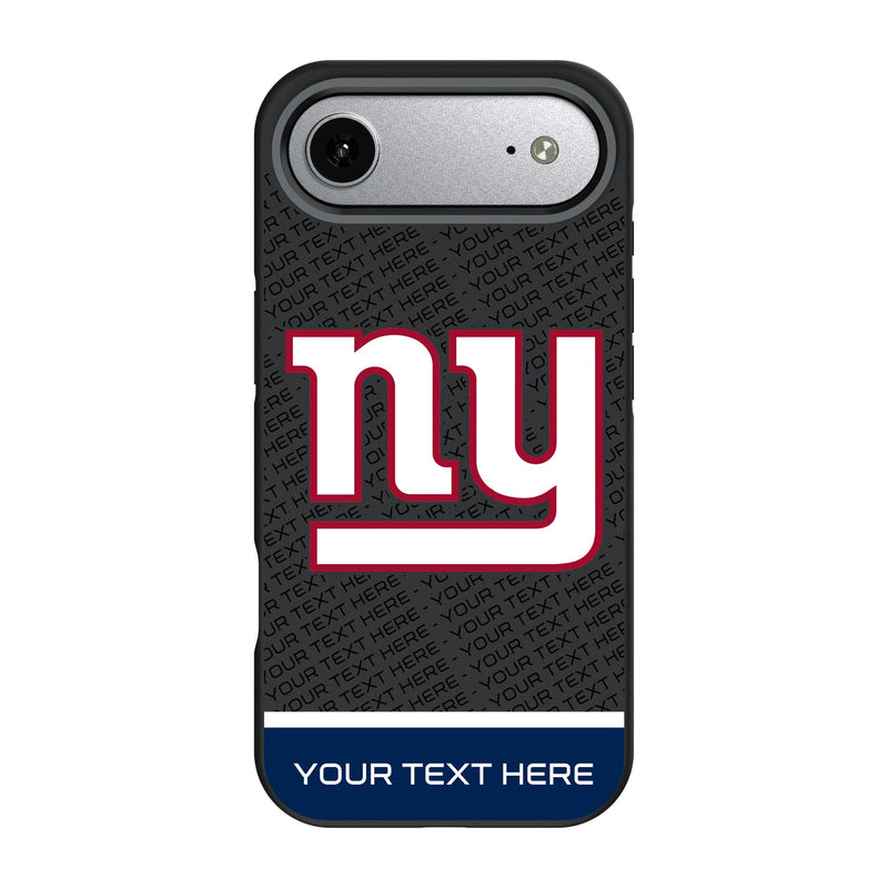 New York Giants Personalized EndZone Plus iPhone Bump Phone Case for Apple iPhone
