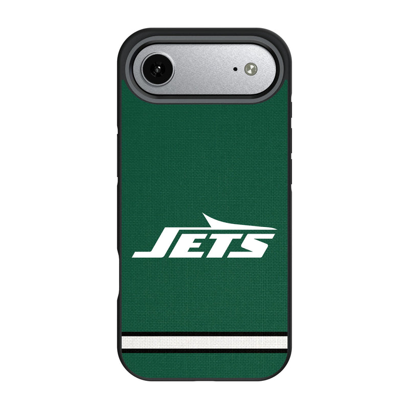 New York Jets Stripe iPhone Bump Phone Case for Apple iPhone