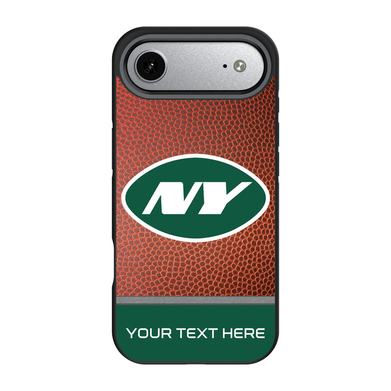 New York Jets Personalized Football iPhone Bump Phone Case for Apple iPhone