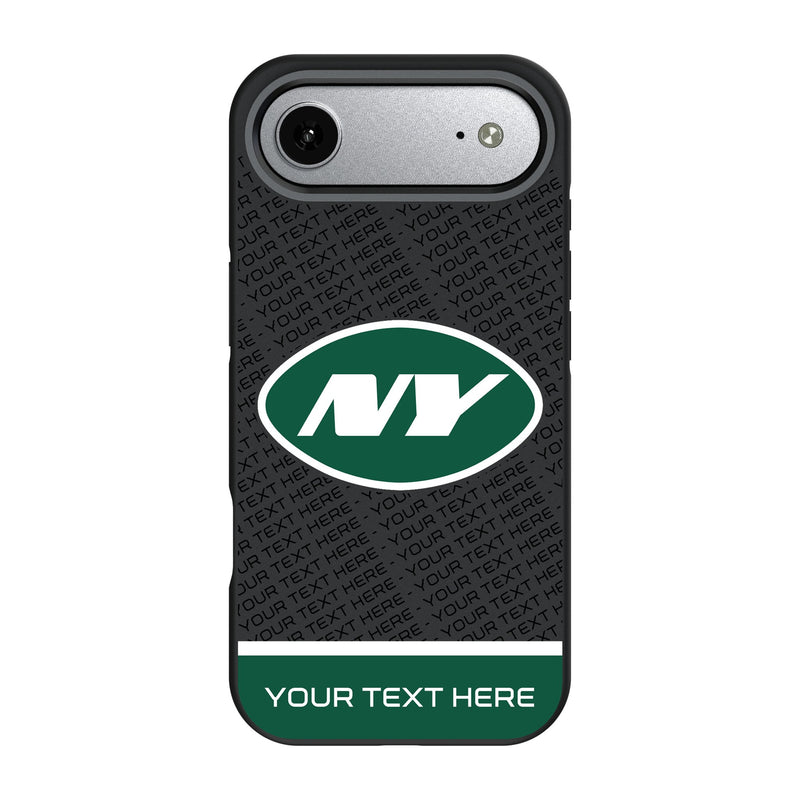 New York Jets Personalized EndZone Plus iPhone Bump Phone Case for Apple iPhone
