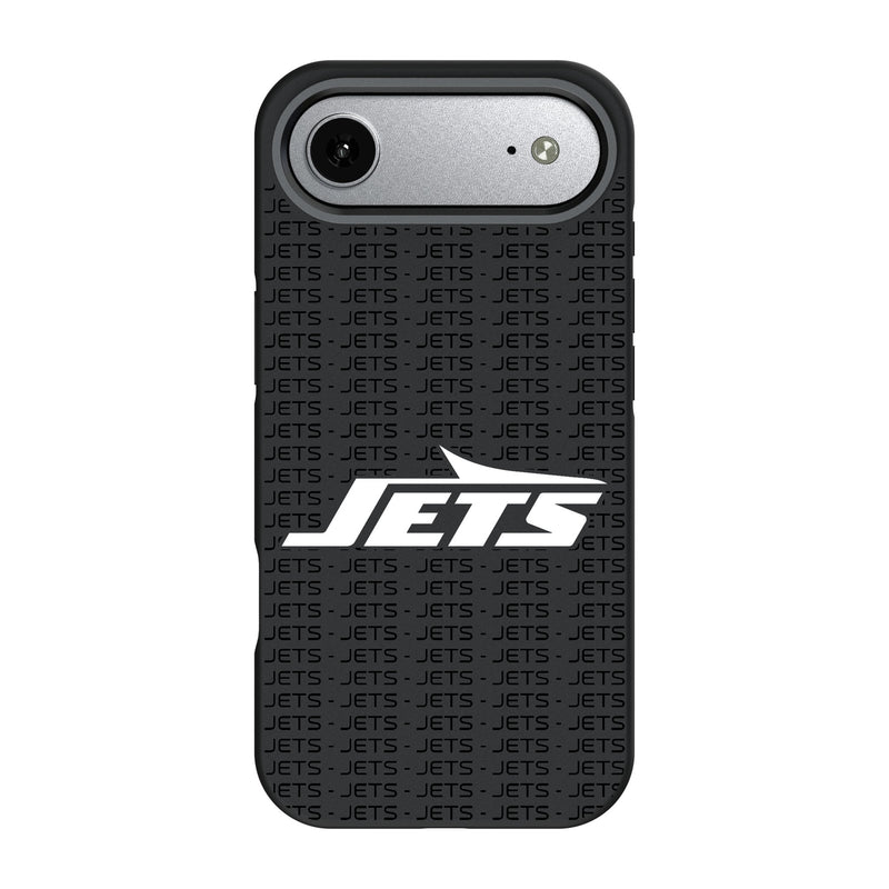 New York Jets Text Backdrop iPhone Bump Phone Case for Apple iPhone
