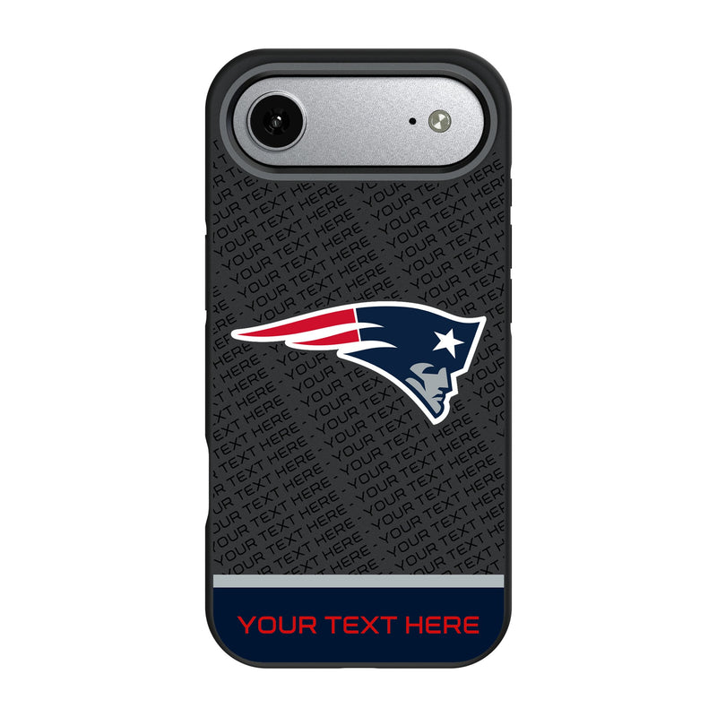New England Patriots Personalized EndZone Plus iPhone Bump Phone Case for Apple iPhone