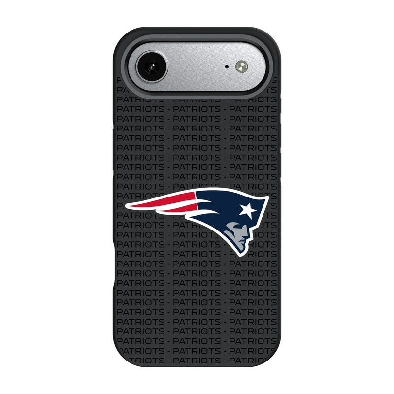 New England Patriots Text Backdrop iPhone Bump Phone Case for Apple iPhone