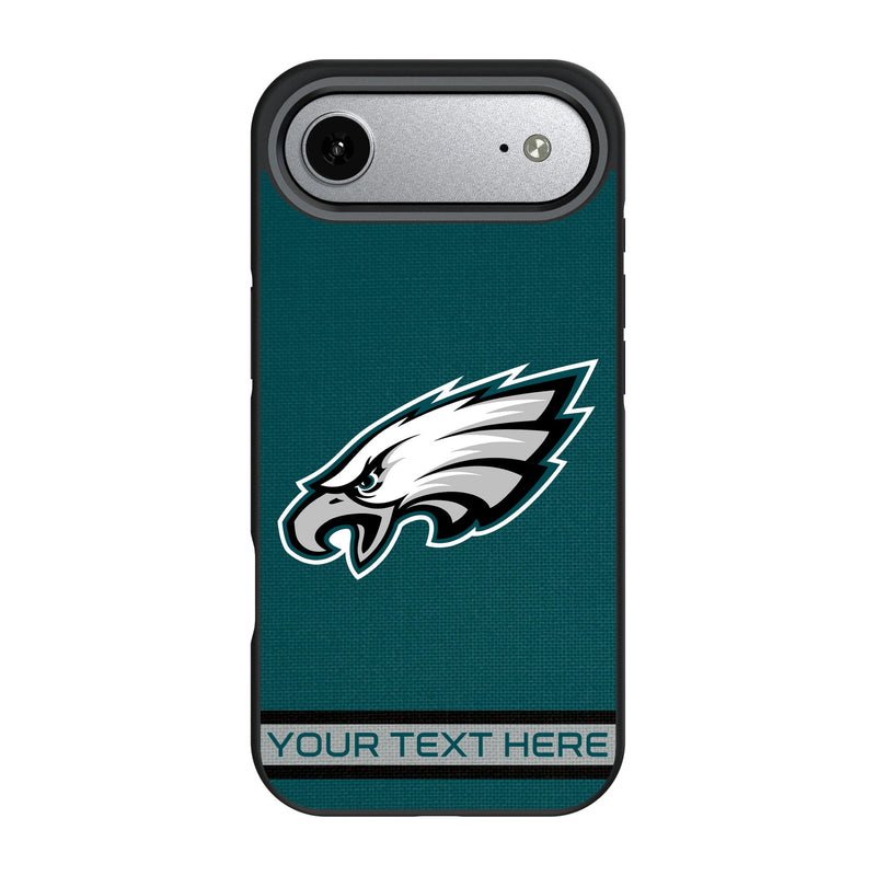 Philadelphia Eagles Personalized Stripe iPhone Bump Phone Case for Apple iPhone