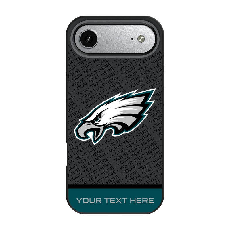 Philadelphia Eagles Personalized EndZone Plus iPhone Bump Phone Case for Apple iPhone
