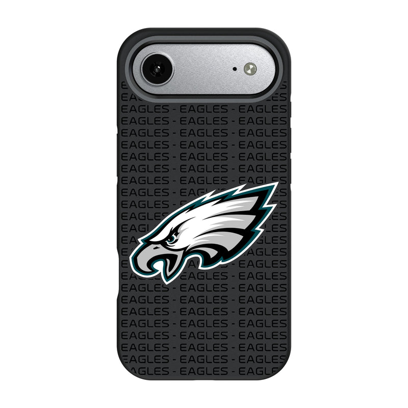 Philadelphia Eagles Text Backdrop iPhone Bump Phone Case for Apple iPhone