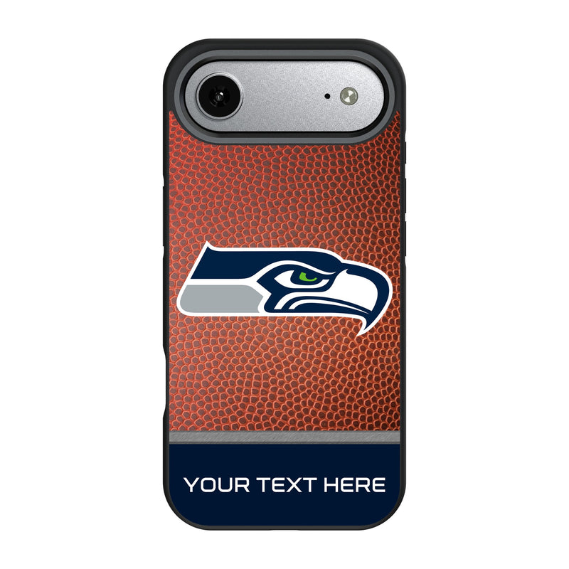 Seattle Seahawks Personalized Football iPhone Bump Phone Case for Apple iPhone