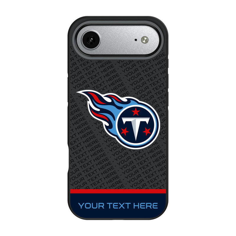 Tennessee Titans Personalized EndZone Plus iPhone Bump Phone Case for Apple iPhone