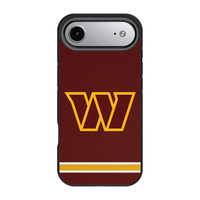 Washington Commanders Stripe iPhone Bump Phone Case for Apple iPhone